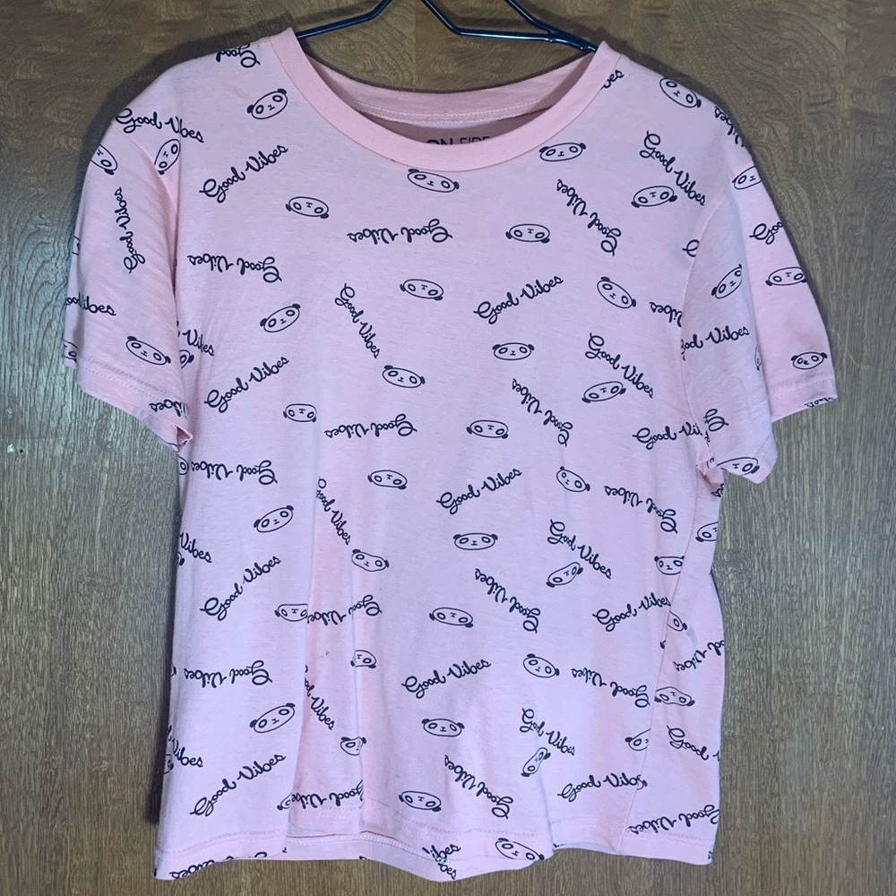 XL On Fire Panda T-Shirt